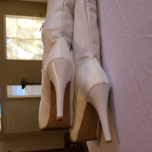 OTK White Boots - Picture 6 of 6